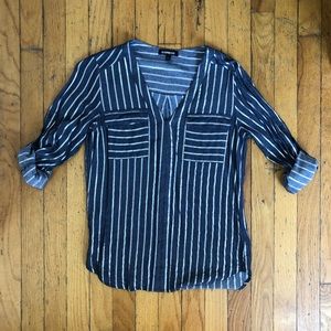 🎉HP🎉 Express Striped Blouse